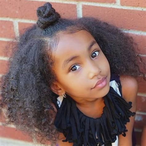 10 Most Gorgeous Bun Hairstyles For Little Black Girls