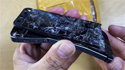 Restoration Destroyed Phone Restore Iphone 5 Rebuild Broken Phone