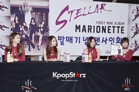 Stellar Held Their Fan Signing For Their First Mini Album Marionette