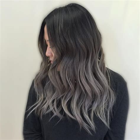 Silver Melt Balayage Grey Kycolor On Instagram Ash Grey Hair
