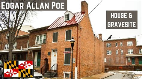 Edgar Allan Poe House And Gravesite Baltimore Md Youtube