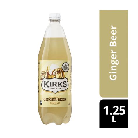 Buy Kirks Ginger Beer Soft Drink 1 25L Coles