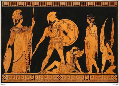 Que Elementos Míticos Da Grécia Antiga Você Identifica Nessa Pintura