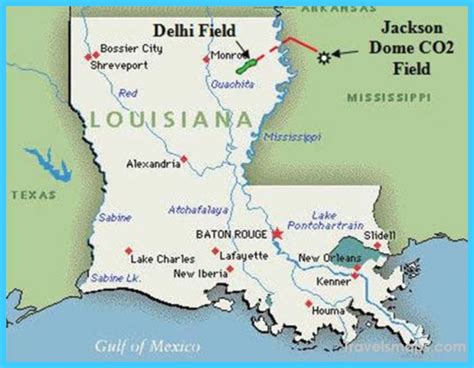 Map Of Baton Rouge Louisiana Travelsmapscom