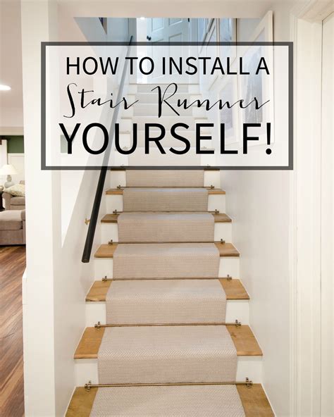 An Easy Tutorial Showing You How To Install A Stair Runner Yourself