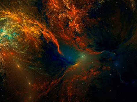 Colorful Artistic Nebula And Space Star Wallpaper Hd Artist 4k