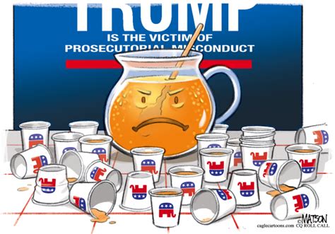 Republicans Drink Trump Kool Aid After Indictment Rj Matson Comics Arcamax Publishing