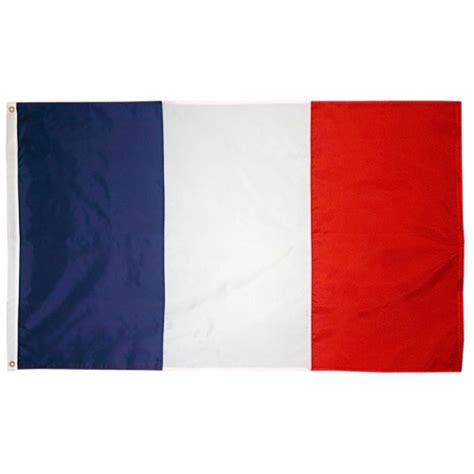 Buy France Flag 5ft X 3ft Party Chest