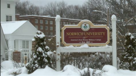 Norwich University President Moves Into A Dorm To Support Students