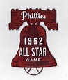 1952 MLB All Star Game Patch in Philadelphia Phillies Baseball Team ...