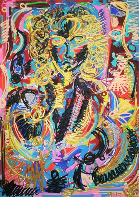 Durch seine mutter inspiriert, malt er seit seinem sechsten lebensjahr. Leon Löwentraut - Leave me alone | Geuer & Geuer ART