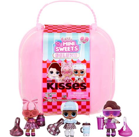 Lol Surprise Kufr Love Mini Sweets Deluxe Hersheys Kisses 3 Panenky Za