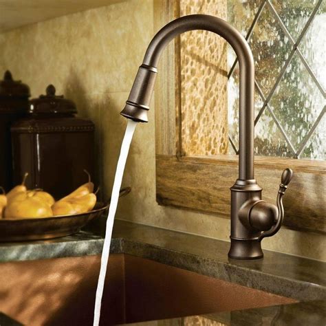 Moen knows that consumers will continue to upgrade their homes with the times and so they have developed the. MOEN Woodmere Single-Handle Pull-Down Sprayer Kitchen ...