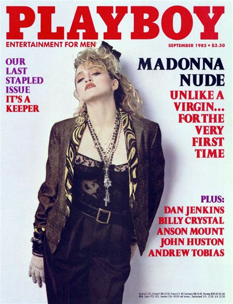 Nude Photos Of Madonna Surface In Playboy July 10 1985