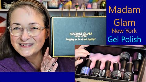 madam glam new york gel polish ~ unboxing and review youtube