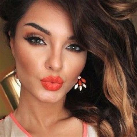 Coral Lipstick The Best Looks From Instagram Stylecaster