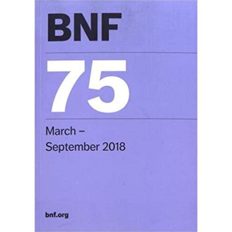 Bnf 75 British National Formulary Shopee Malaysia