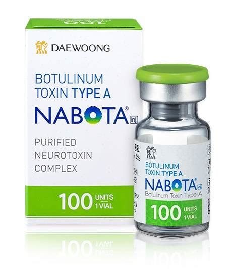 Nabota 100iu Botulinum Toxin Type A Botox