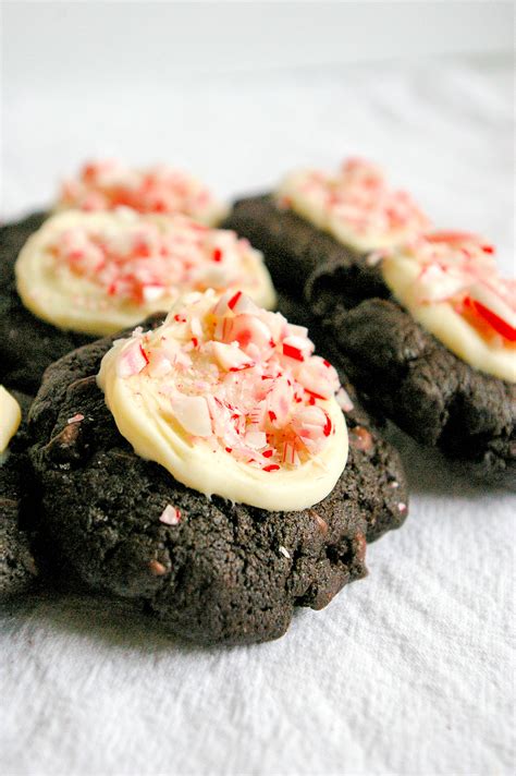 Triple Chocolate Peppermint Cookies Eva Minette