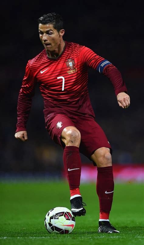 Cristiano Ronaldo Of Portugal In Action During The International