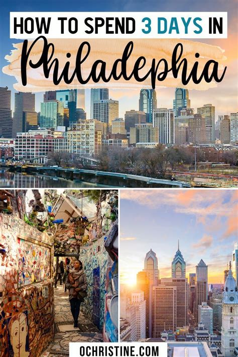 Itineraries A 3 Day Weekend Getaway In Philadelphia North America