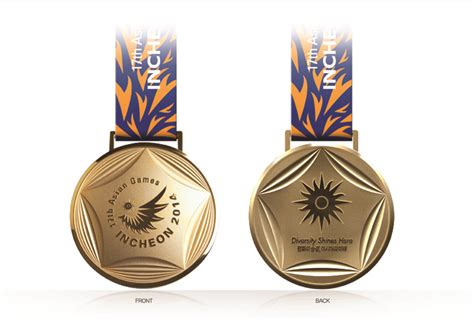 Incheon Asian Games Medals Unveiled The Official Website