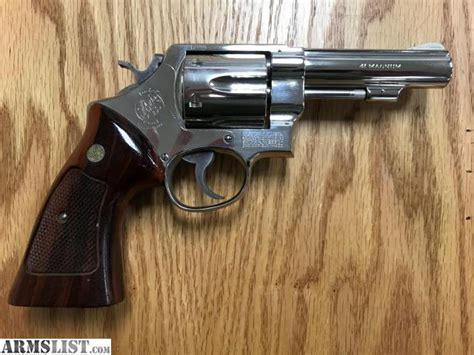 Armslist For Sale Smith And Wesson Model 58 Nickel 41 Mag