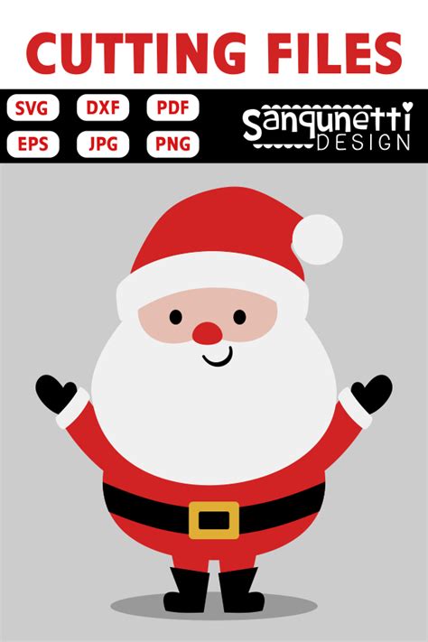 Christmas Santa claus svg This winter cut file will work out great for