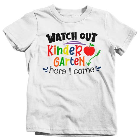 Kids Kindergarten T Shirt Kindergarten Shirt Boys Etsy