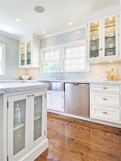 70 Stunning White Cabinets Kitchen Backsplash Decor Ideas Page 9 Of 72