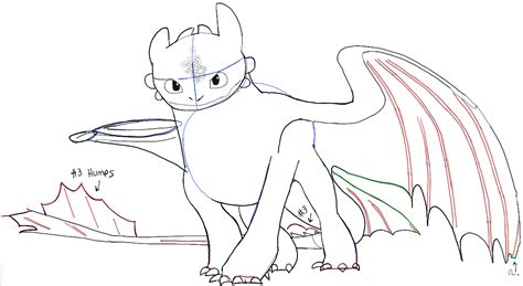 How To Draw Toothless Dragon Coloring Page How Train Your Dragon