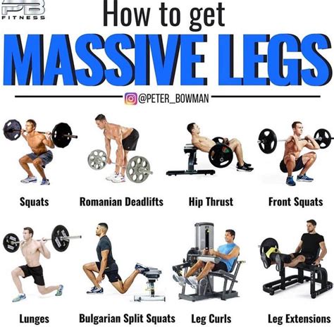 Build Massive Strong Legs Glutes With This Amazing Workout And Tips Gymguider Leg