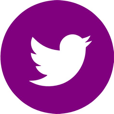 Purple Twitter Logo Aesthetic Draw Uber