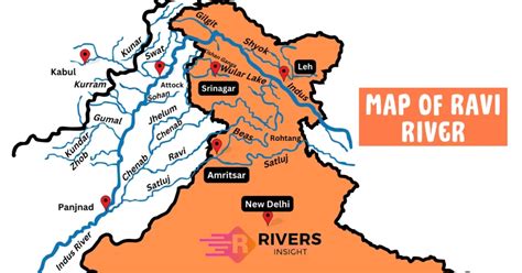 Ravi River Length And Origin With Map Rivers Insight