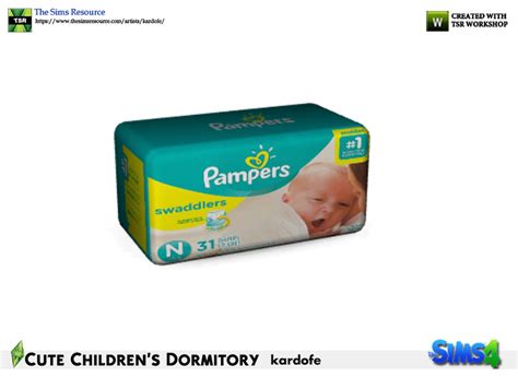 The Sims Resource Kardofecute Childrens Dormitorypackage Diapers