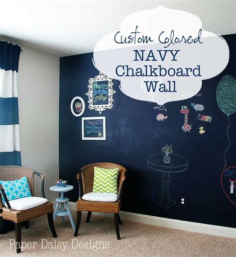 Check spelling or type a new query. True Blue Navy Chalkboard Wall