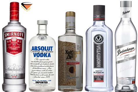 Las 10 Marcas De Vodka Más Vendidas Del Mundo En 2012