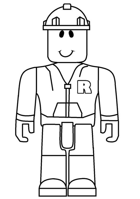 Roblox 1 Coloring Page Free Printable Coloring Pages For Kids