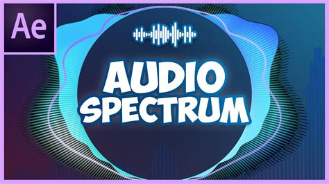 Audio Spectrum Effect In After Effects Cc 2020 Youtube