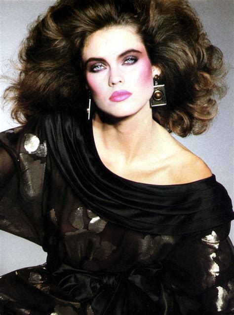 Carol Alt 1980s Hair 80s Makeup Beauty