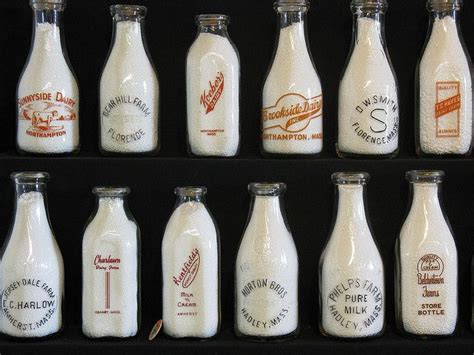 New England Milk Bottles Vintage Milk Bottles Milk Packaging Milk