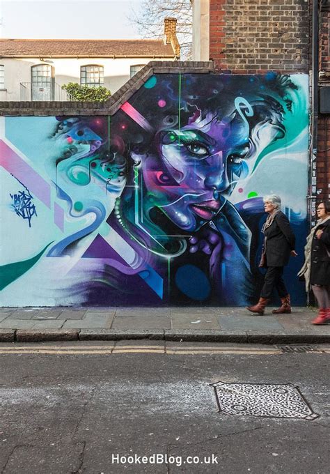 Striking New Street Art Portrait Mural From London Graffiti Artist Mr
