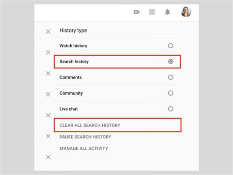 How To Delete Youtube Search History Freewaysocial