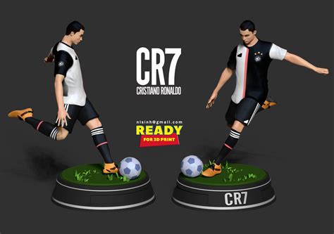 Cristiano Ronaldo Cr7 3d Print Model By Sinh Nguyen