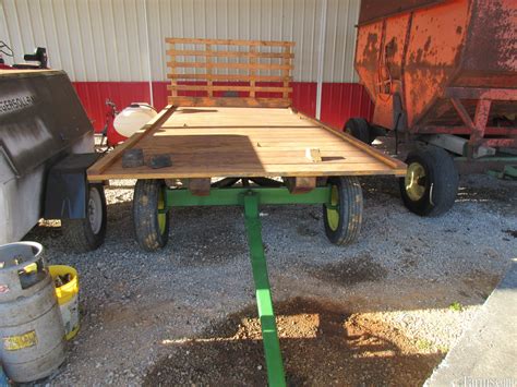 Ace 1968 14 Hay Wagon Flatbed Trailers For Sale
