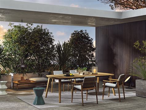 Fynn Outdoor Chairs From Minotti Architonic