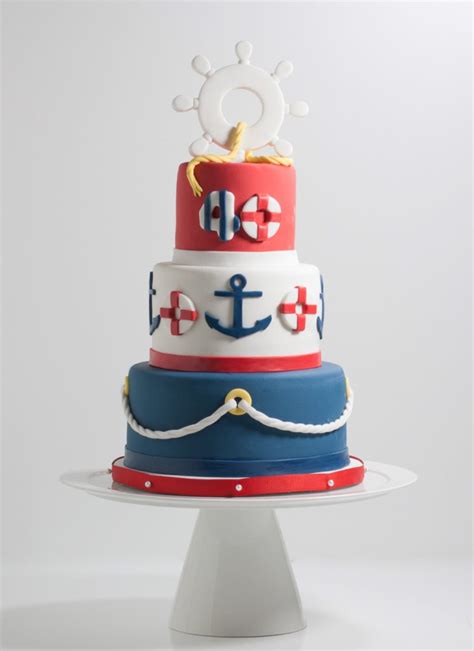 Nautical Birthday Cake Whipped Bakeshop Philadelphia