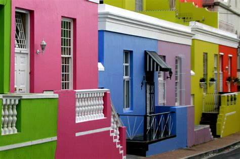 Tourists Love The Bo Kaap Neighbourhood For Its Colourful Houses That