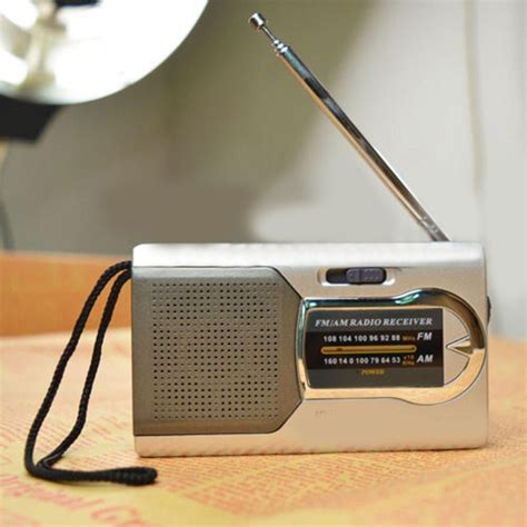 Buy Portable Radio DC 3V Mini AM/FM Telescopic Antenna Radio Pocket World Receiver Online at 