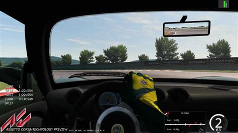 Assetto Corsa Tech Preview Hotlap Lotus Elise SC At Magione YouTube